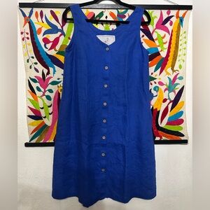 Not Perfect Linen Modified Chora Dress